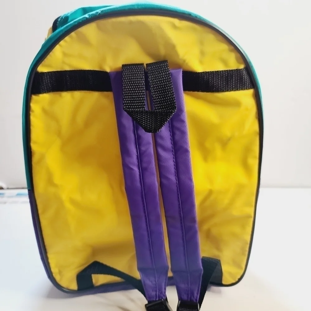 Vintage 90s Y2K Winnie The Pooh Wonderful World of Reading Backpack